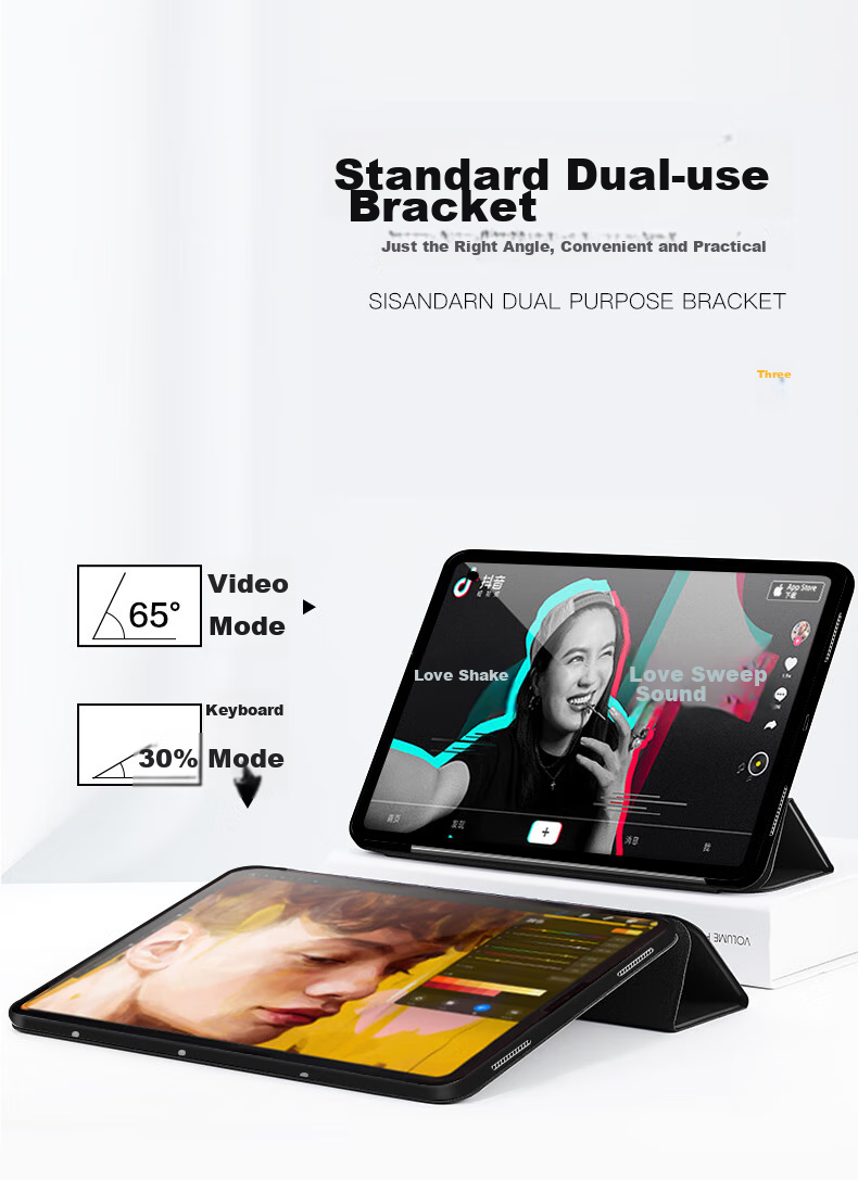 BIAZE Compatible with 2023 Standard/Huawei MatePad Air/11.5-Inch Tablet Case, Smart Sleep/Wake Foldable Full Protection Cover PB473-Lavender 7