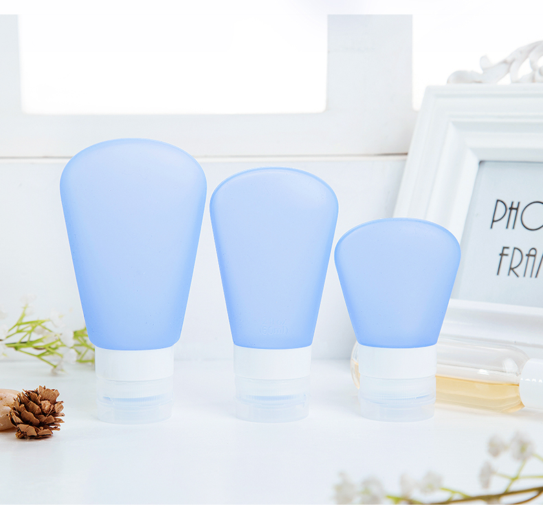 40,000km Travel Portable Shampoo and Body Wash Refillable Press Bottle Toiletry Travel Dispenser Bottle 12