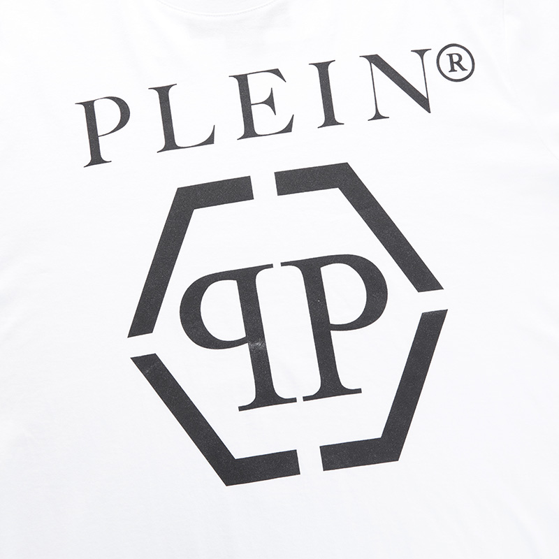 菲利普普兰(philipp plein)21春夏 奢侈品男装 男士logo图案圆领t恤