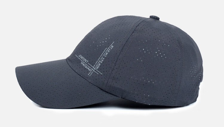 GLO-STORY Baseball Cap for Men, Mesh Quick-Dry Sun Visor Cap MMZ824255 Black 6