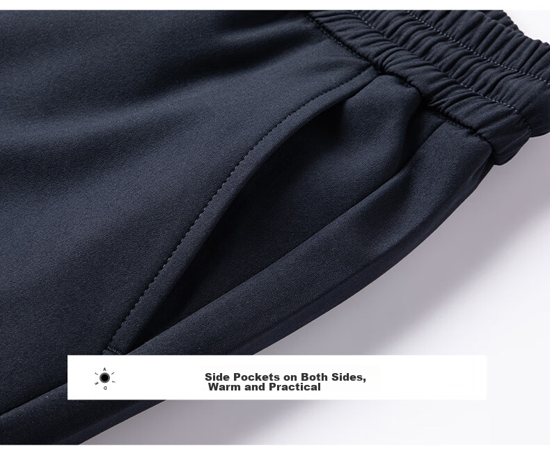 YAYA Goose down Pants for Men, Straight-Leg Thick Style, Warm for Outdoor Wear, Autumn And Winter New Design, Versatile Casual Pants for Young And Middle-Aged, K02 22