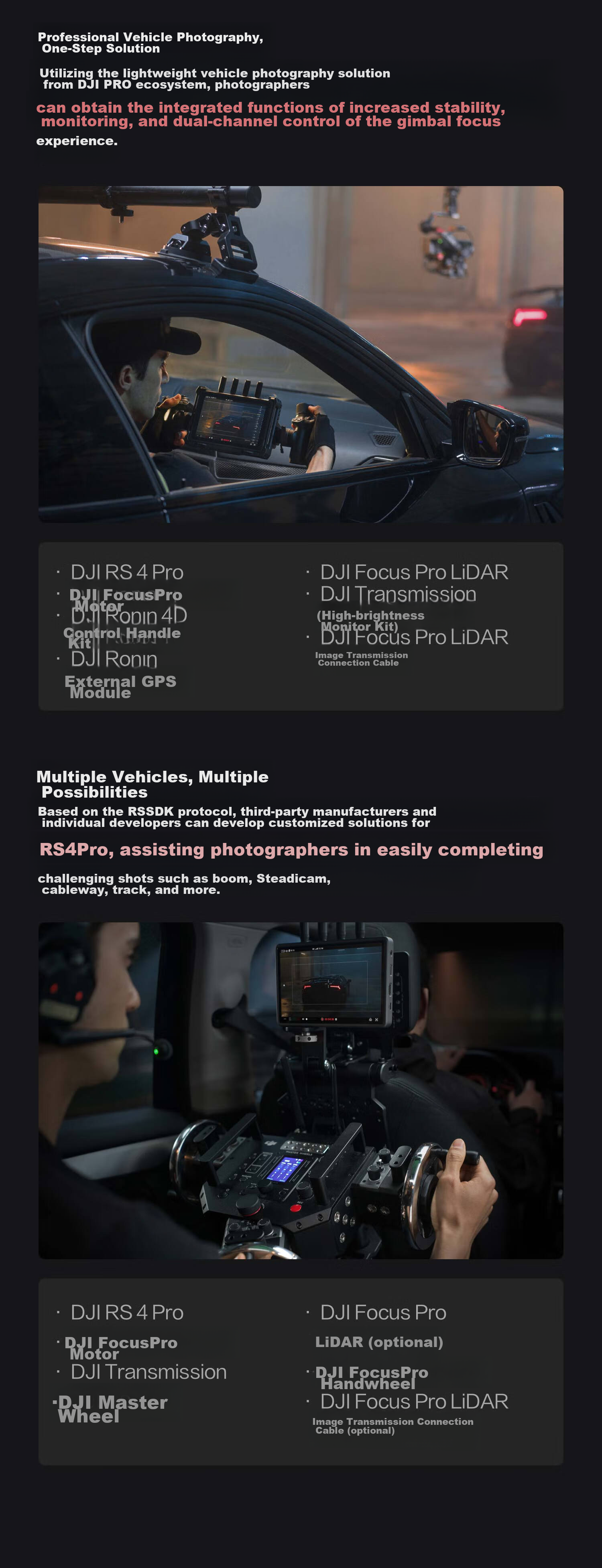 DJI RS 4 Pro Handheld Gimbal Stabilizer, Three-Axis Anti-Shake Stabilizer, 4.5kg Load Capacity, Flagship Professional DSLR Gimbal 15
