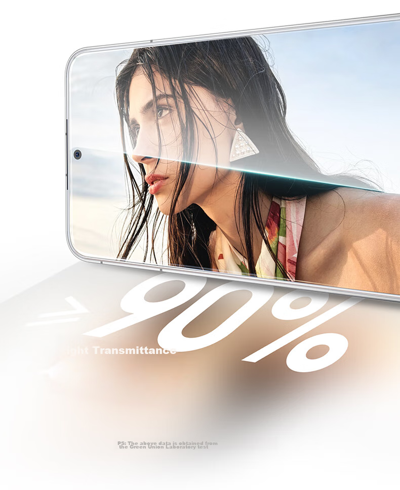UGREEN Tempered Glass Screen Protector for Meizu 21, Meizu 21 Phone Film, Borderless Ultra-Clear Full Screen Anti-Fingerprint Hand Sweat Resistant Shatterproof Film, 2-Pack 15
