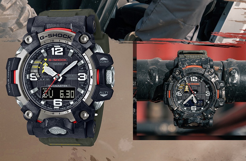 Casio Men's Watch, G-SHOCK Mudmaster Series Sports Digital Watch, Gift for Boyfriend, GWG-2000 6