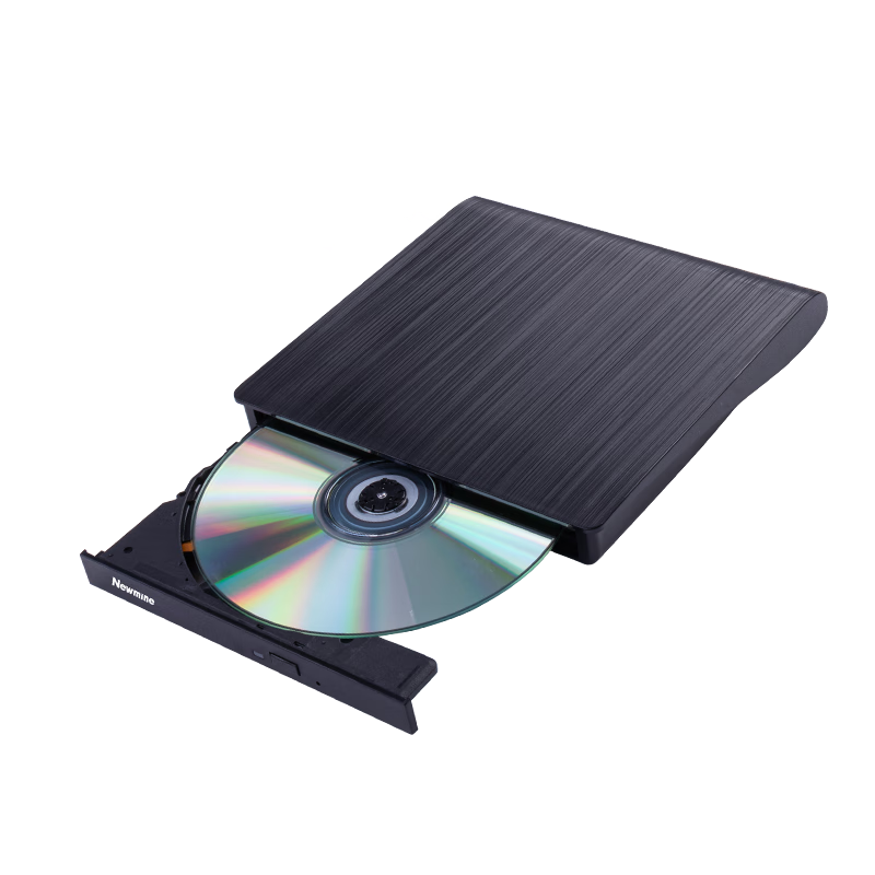 Newmine USB External Optical Drive, External DVD Burner, Portable Optical Drive, CD/DVD External Drive Compatible with Laptops And Desktops