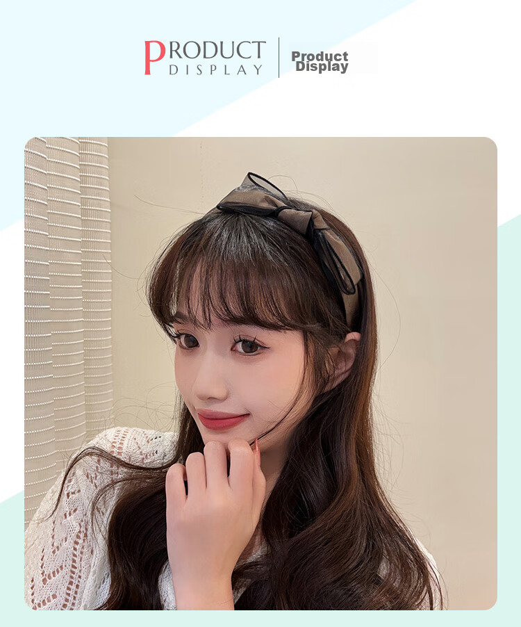 CHIMERA Simple Versatile Heightening Top Bow Headband Hair Accessory, Women's Mid-Autumn Festival Gift 8