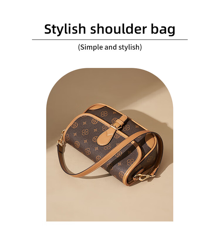Aokang Women's Handbag, Trendy Small Square Bag, Light Luxury Underarm Crossbody Shoulder Bag, Birthday And Mother's Day Gift for Mom Or Wife 2