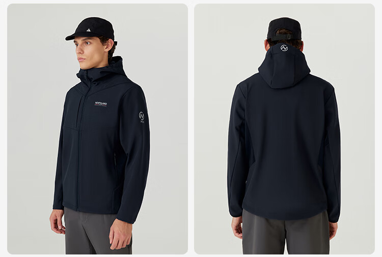 NORTHLAND Men's Gore-Tex Jacket, Outdoor Windproof And Water-Resistant Hiking Mountaineering Soft Shell Coat 12