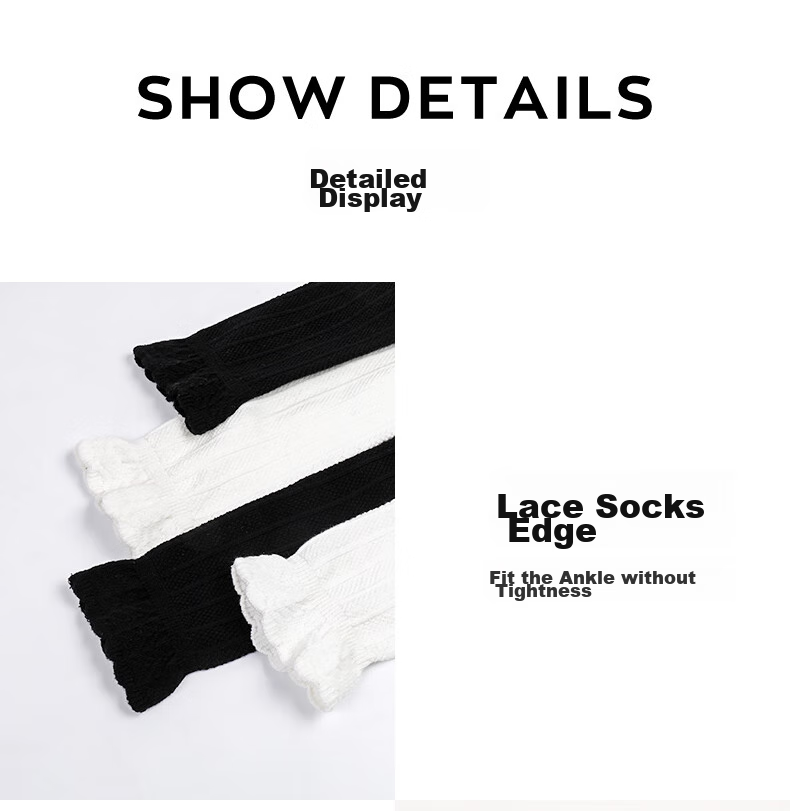 Barbie Children's Mid-Calf Socks, Girls' Spring And Autumn Long Socks, Baby Over-Knee High Socks, Girls' White Cotton Socks, Long-Legged Socks 8