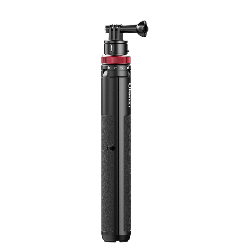 Ulanzi Go-Quick II Action Camera 1.4m Extension Tripod for DJI Action 5 Pro/4/3, Selfie Stick for GoPro 13/12 Universal Photography Handle Stand