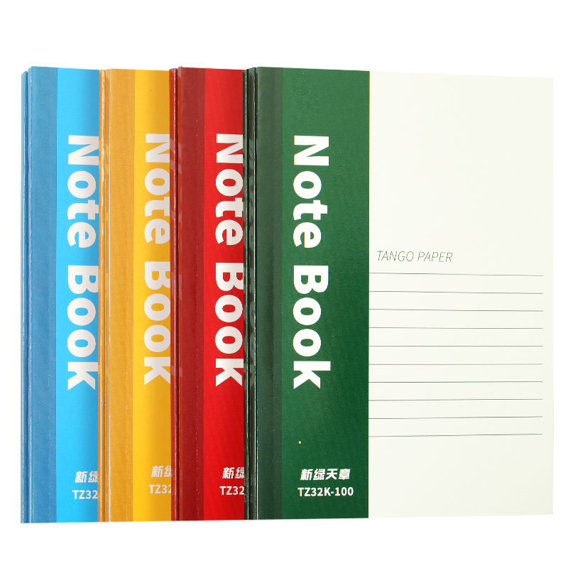 TANGO 32K Soft Notebook, Study Journal, Diary, Office Meeting Book, Writing Memo Pad, Error Correction And Practice Book, 30 Sheets/10 Books Mixed Colors, Learning And Office Supplies