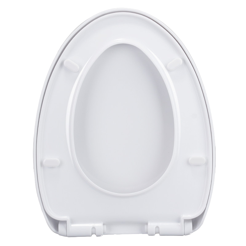 Haili Toilet Seat Universal Thick V-Shaped U-Shaped Toilet Cover Ring, Home Toilet Replacement Parts 079