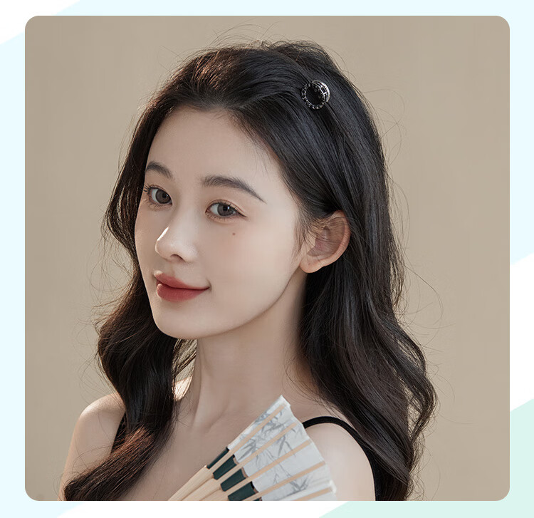 CHIMERA Korean-Style Small Hair Claw, Hair Accessory, Hollow Rhinestone Hair Clip, Bangs Side Clip, Hair Claw, Birthday Gift for Wome 6