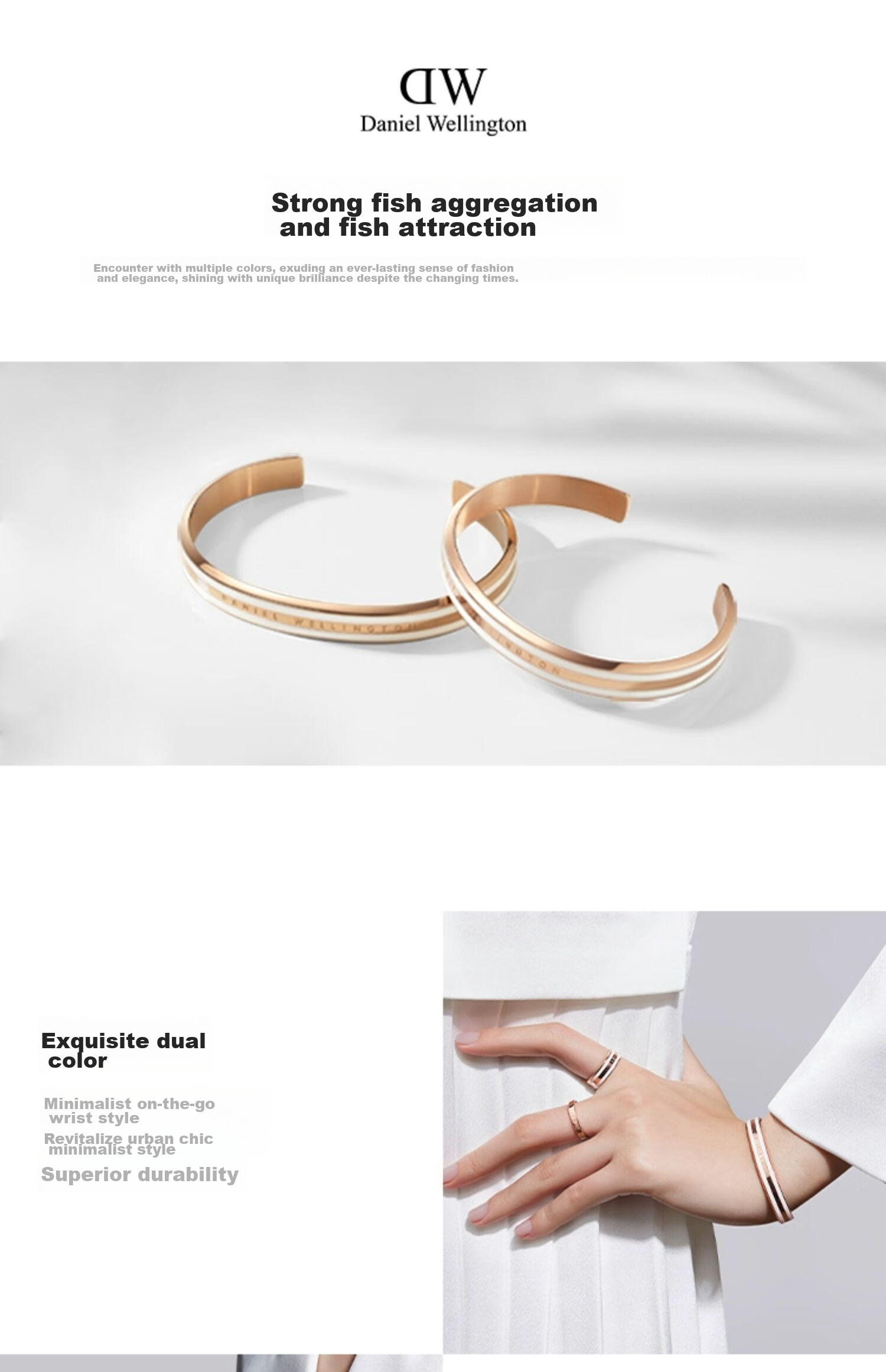 DanielWellington [Limited Time Flash Sale], DW Women's Bracelet, Cherry Red Small Open Bangle DW014 Birthday Gift 3