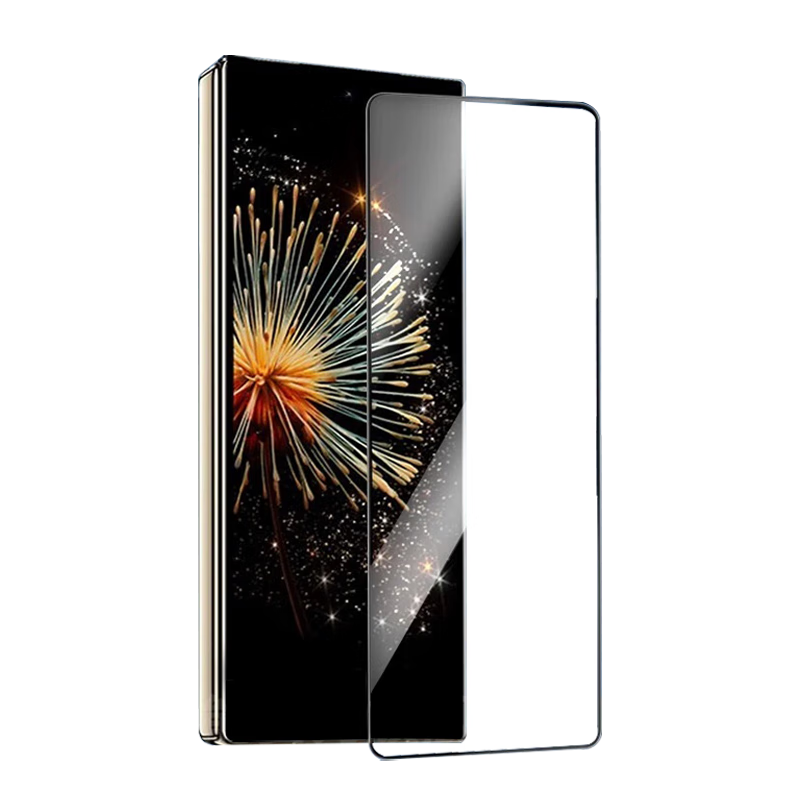BIAZE Tempered Glass Screen Protector for Xiaomi MIX Fold3, Anti-Scratch Wear-Resistant Low Fingerprint High Definition Shatterproof Edge Phone Protective Glass Film JM845