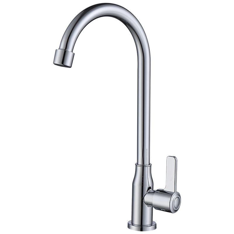 Larsd Single Cold Kitchen Faucet, Stainless Steel Sink Faucet for Vegetable Washing Basin, Laundry Tub, And Dishwashing Sink DL-18