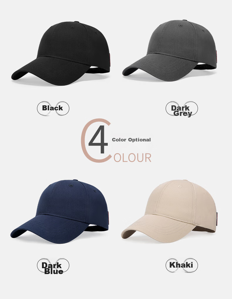 JEEP Men's Fashionable Baseball Cap, Couple Style, Simple Versatile Peaked Cap, Summer Casual Outdoor Sun Hat for Wome 10