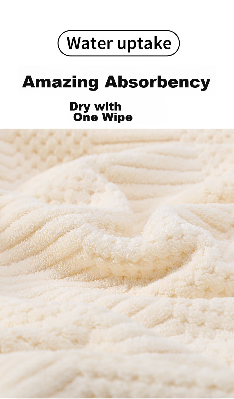 Grace Bath Towel, Antibacterial Class A, Soft Quick-Drying Absorbent Towel for Men And Women, Adult Size 140*70cm, Khaki Color [1 Piece] 6