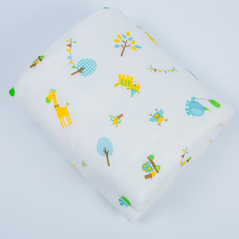 Xiqinbao Baby Blanket, Newborn Child Quilt, Kindergarten Washable Bedding, 120*150cm, Blue Little Horse (2.8 Jin)