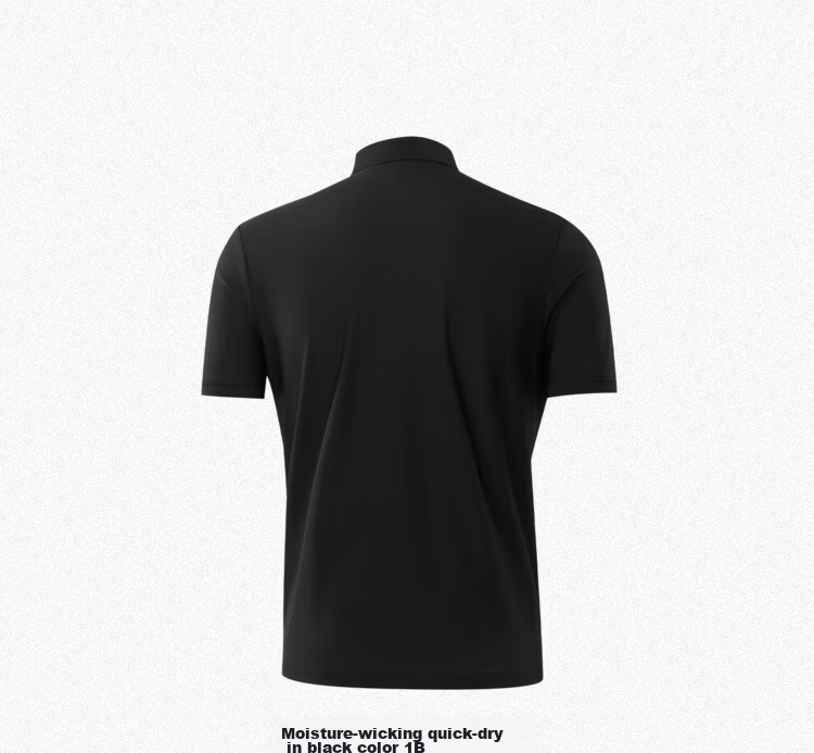 HLA Short-Sleeve Polo Shirt for Men, Moisture-Wicking And Quick-Drying, Summer Lightweight Outdoor Style 12