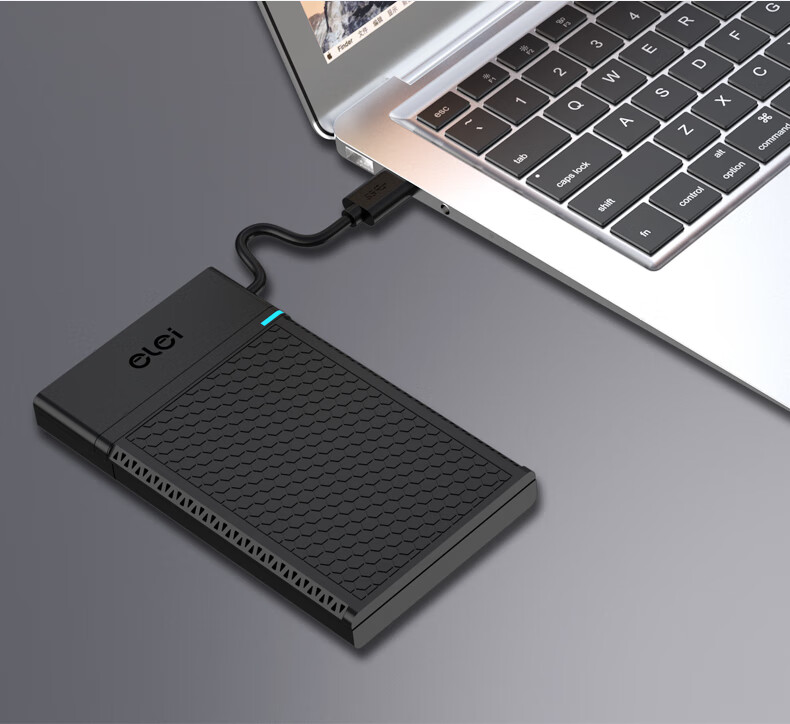 Elei External Hard Drive Enclosure, 3.5-Inch Hard Drive Docking Station, Laptop And Desktop External Case, Mechanical USB 3.0 Hard Drive Enclosure for Solid State Drives 13