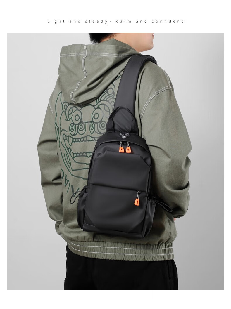 Warrior Crossbody Bag for Men, 2026 New Large Capacity Chest Pack, Fashionable Commuter Travel Bag, Shoulder Bag for Sports And Wome 14