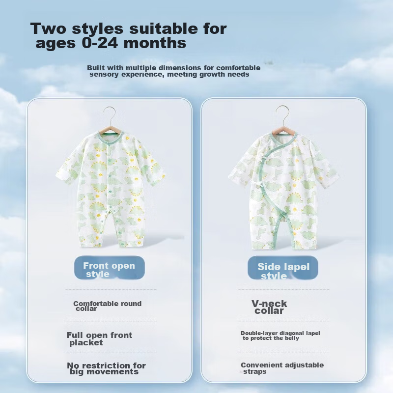 Beitaisi Baby Clothes, Summer Thin, for Boys And Girls, Cotton Onesie, Newborn Romper, Short-Sleeve Pajamas, Air Conditioning Wear