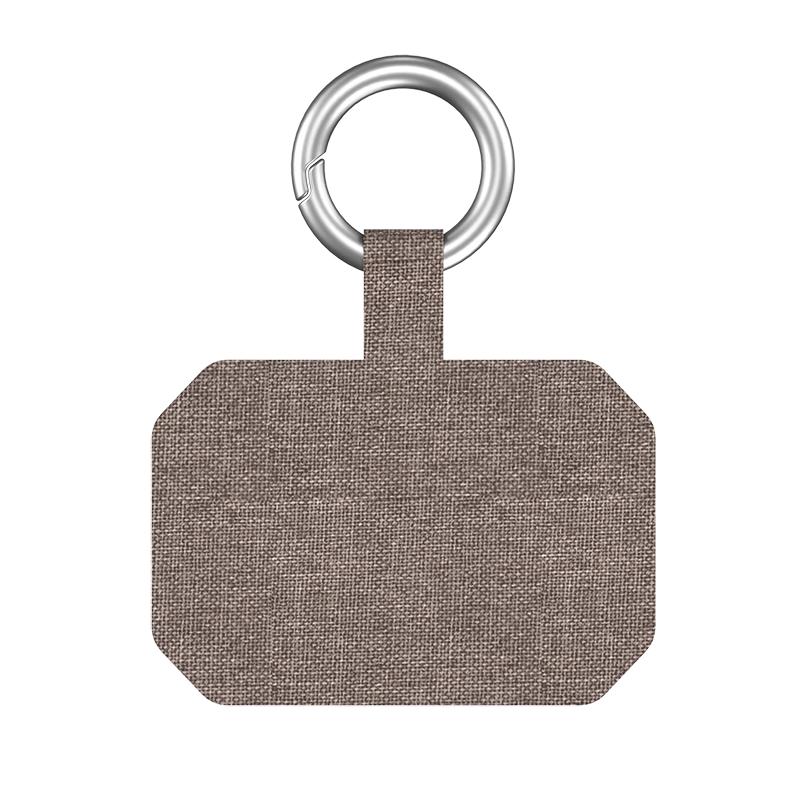 ESCASE Phone Lanyard Patch Clip, Phone Case Ring Holder, Fixed Clip Chain Connector Pad, Lanyard Anti-Loss, Xiaomi 13 Phone Accessory, Durable Khaki Color MPSS-13