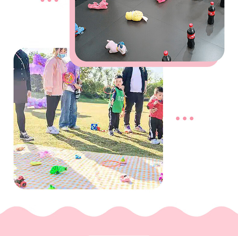 COODORA Ring Toss Toy for Children, Outdoor Educational Interactive Tower Building Toy for Ages 3-6, Personalized Interactive Gift 13