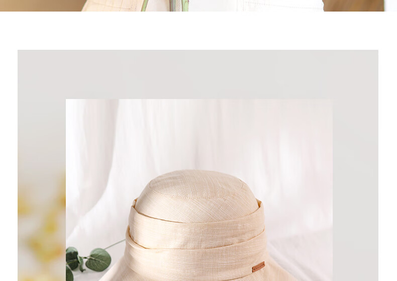 677888 Summer Sun Hat for Women Korean Style Large Brim Sun Protection Hat 2