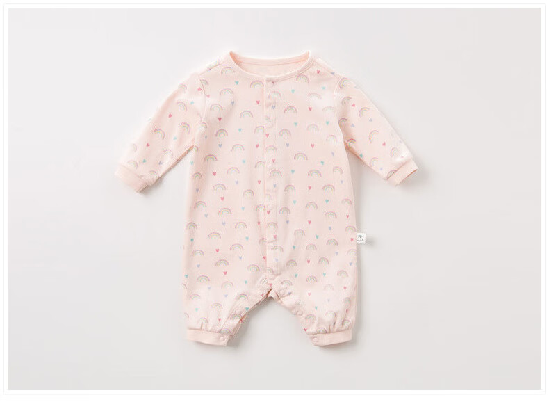 DAVE & BELLA Unisex Baby Romper Spring and Autumn Cotton Newborn Jumpsuit Infant Crawling Suit Baby Onesie 14