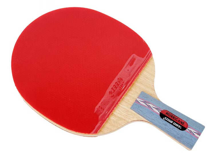DHS Table Tennis Racket Kuangbiao Gift Box, Straight Handle Single Racket, Double-Sided Reverse Rubber, Birthday Mid-Autumn Festival Gift NO.1 13