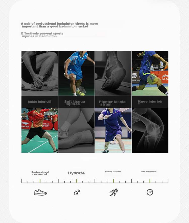 Li-Ning Badminton Shoes for Men And Women, Ground-Hugging Flight LITE Wide-Fit Training Competition Shuttlecock Shoes Second And Third Generatio 4