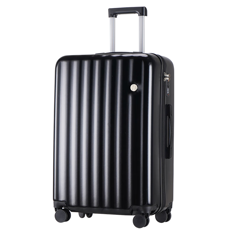 ELLE French Luggage, 20-Inch Black Stylish Women's Suitcase, Fresh And Attractive, Lightweight Travel Case