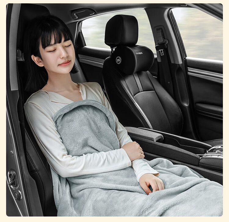 JD Original Cat Snuggle Blanket, Flannel Cat-Feel Class A Quilt, Summer Nap Air Conditioning Blanket, Sofa Throw, Xiao Hui Hui, 1x1.4m 14