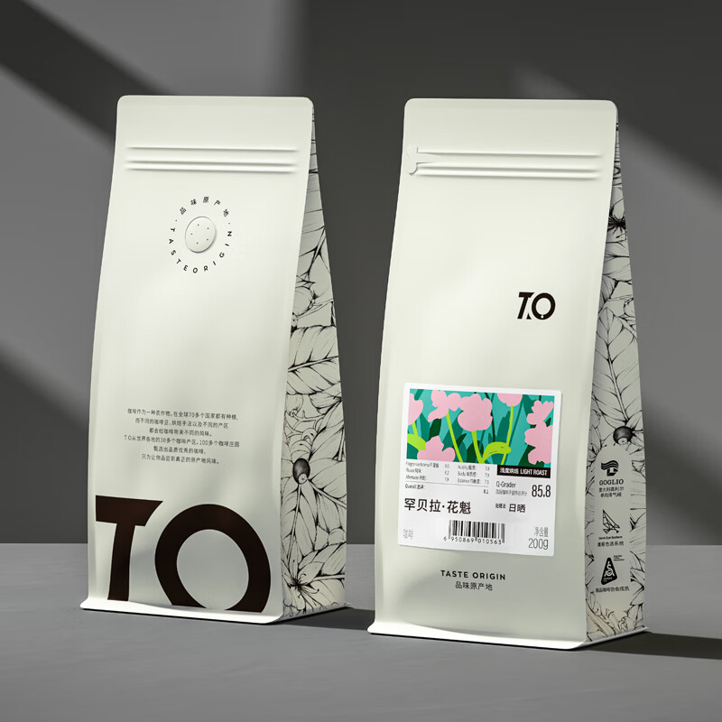 TO精品咖啡豆 埃塞俄比亚罕贝拉花魁新产季 日晒200g 原产地