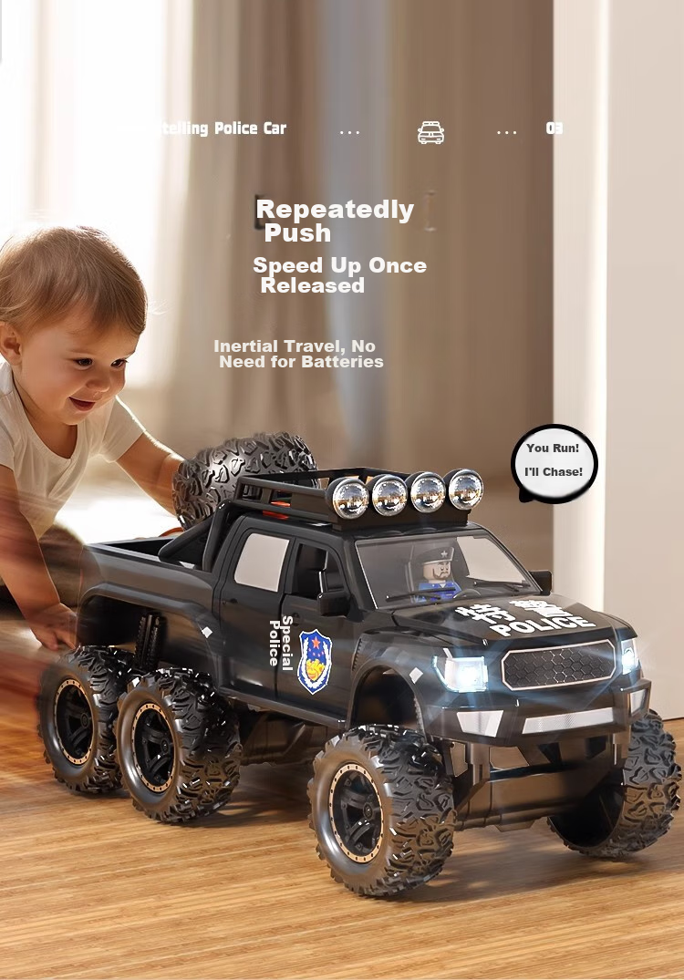 Mabao Twin Children's Day Gift Cloud Ladder Fire Truck Toy 1-3-6 Years Old 2 Models Realistic Water Spray Car for Boys 6