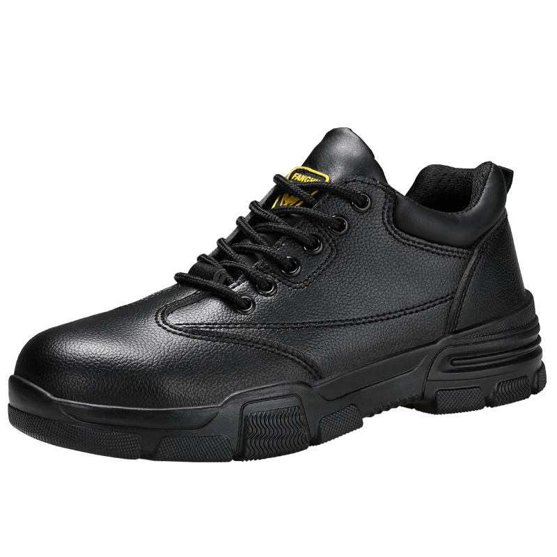 JUNBU Safety Shoes for Men, Steel Toe Cap, Anti-Smashing, Puncture-Resistant, Waterproof, Lightweight, Comfortable Construction Site Work Boots 2165N Size 41