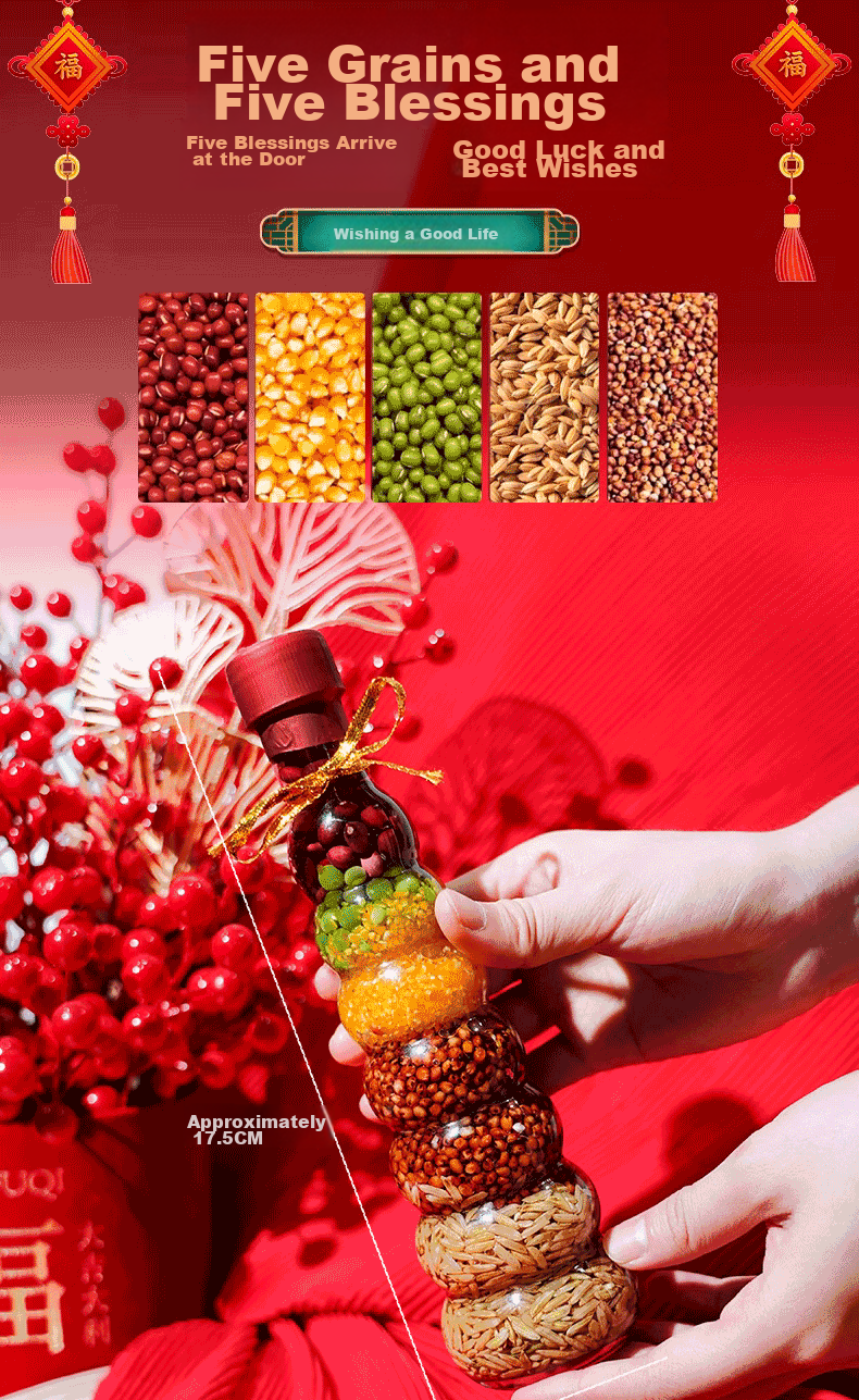Jiashigao, Housewarming Celebration, New Year Persimmon Jar, Moving In, House Blessing Bucket, Decorative Items for Living Room, Festive Ornaments 6