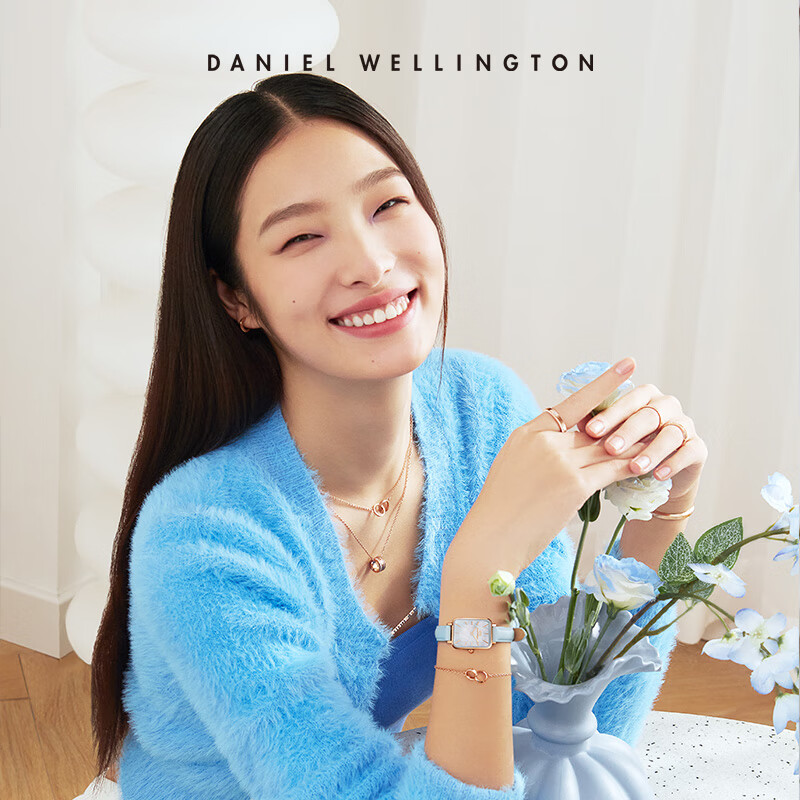 DanielWellington DW Ring for Men, Starry Sky Silver Ring Size 66, Couple's Style DW241 Birthday Gift for Me