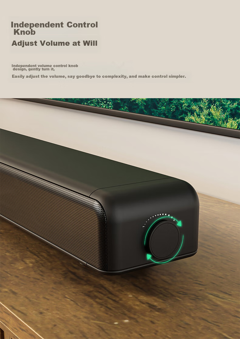 F&D Soundbar Bluetooth Speaker, PS5 Gaming Speaker, TV Speaker, Projector Speaker, Bar Speaker, Home Living Room Theater 3D Surround Sound HT-320 4