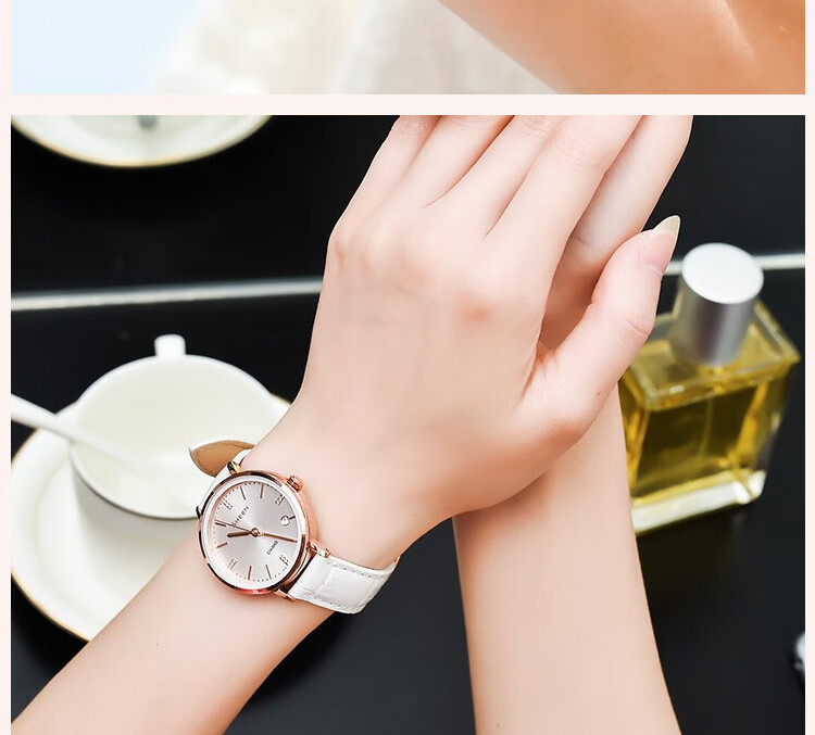 Casio Women's Watch, SHEEN Business Leather Strap Quartz Exam Japanese/Korean Style, Gift for Girlfriend, SHE-4048PGL 8