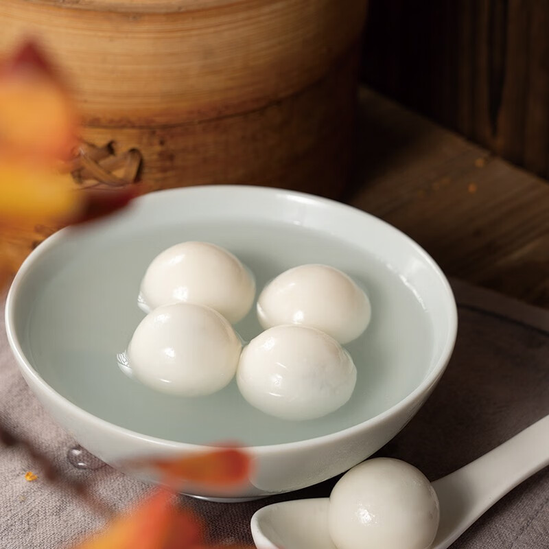 缸鸭狗 1926 芝麻香香小汤圆144g*2 24只 网红小吃 早餐 元宵 小圆子奶茶甜品