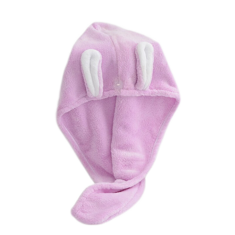 Grace Hair Drying Cap, Class A, for Hair Washing, Highly Absorbent, Quick-Drying, Soft, Cute Animal Design, Hooded Quick-Drying Towel, Shower Cap, Hair Drying Towel