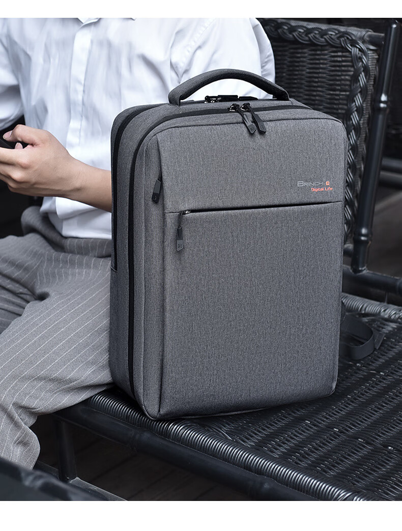 BRINCH 17/17.3 Inch Laptop Backpack Business Travel Large Capacity Shockproof for Apple Huawei Notebooks 15