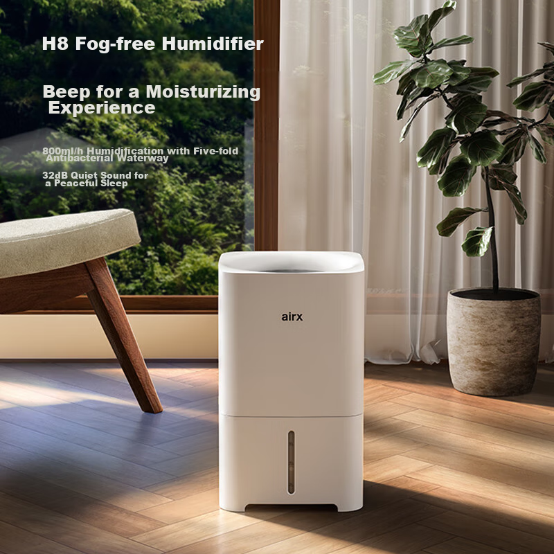 Увлажнитель воздуха Airx H8, 6л, 800 мл/ч, без тумана, с управлением через приложение