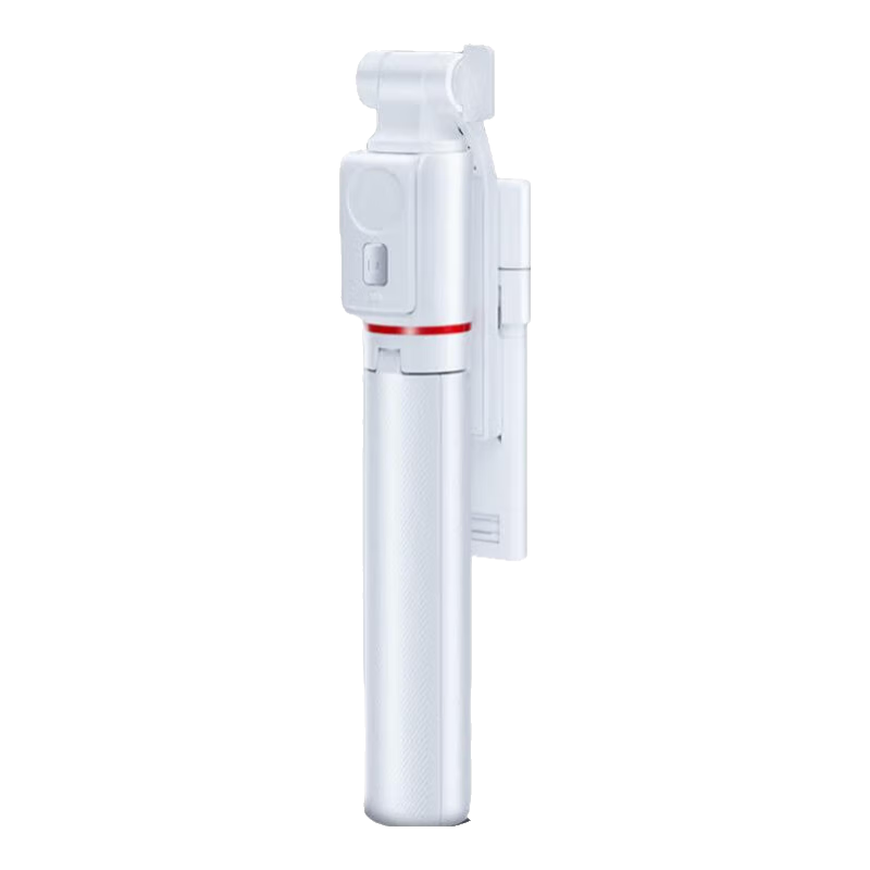 Kerunle 1.3m Selfie Stick Tripod with Light, Handheld Stabilizer Gimbal, 360° Rotating Phone Holder for Travel Photography and Live Streaming