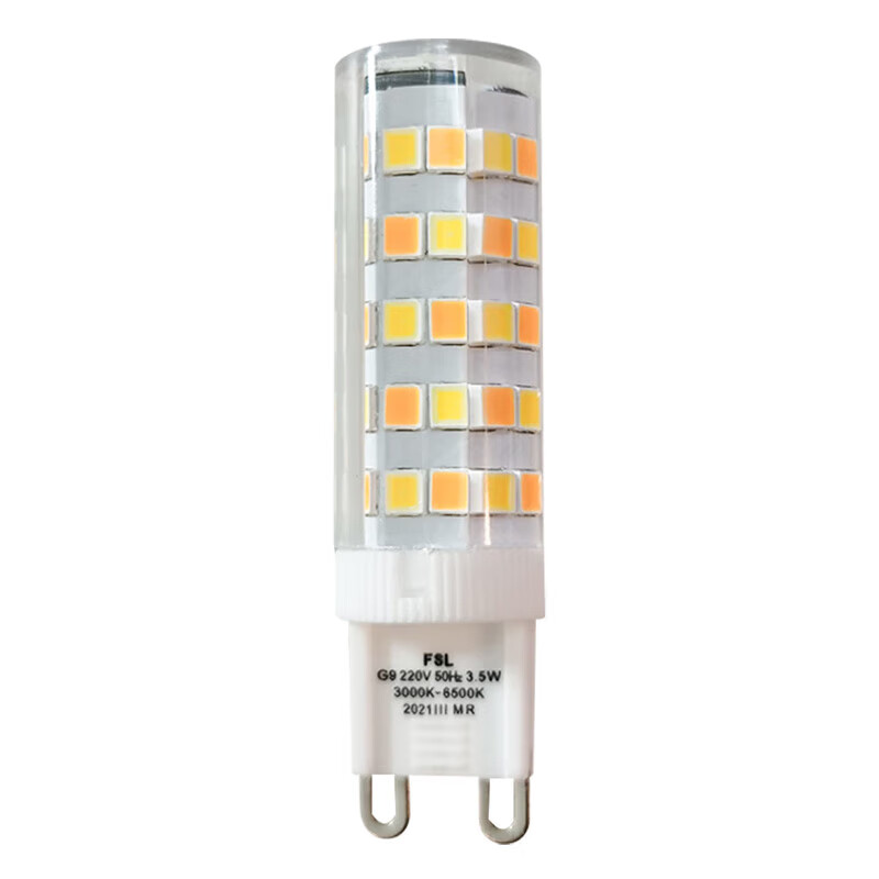FSL Foshan Lighting G9 Small Plug Bulb 3.5W LED Energy-saving Corn Light Bulb Three-color Dimmable G9 Light Source