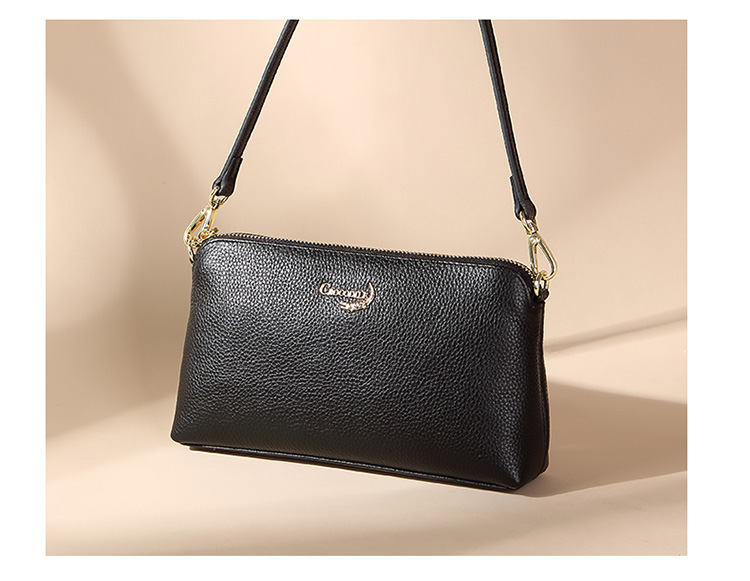CROCODILE Goddess Festival Top-Grain Leather Casual Underarm Bag, Simple Versatile Shoulder Crossbody Women's Handbag Gift XT363 11