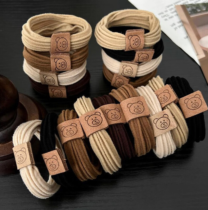 Chense Hair Ties [80 Pieces], Seamless Elastic Bands, High-Elasticity Rubber Bands for Ponytails And Buns 11